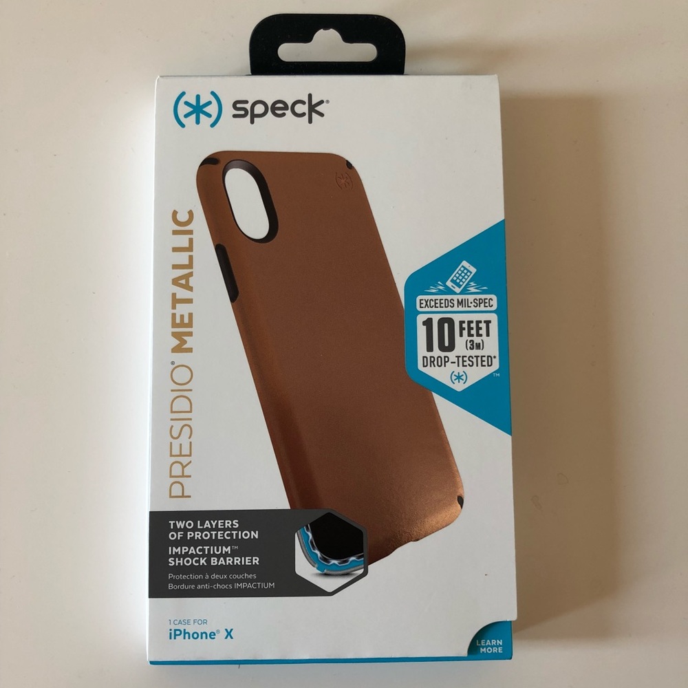 PRESIDIO METALLIC IPHONE X CASE